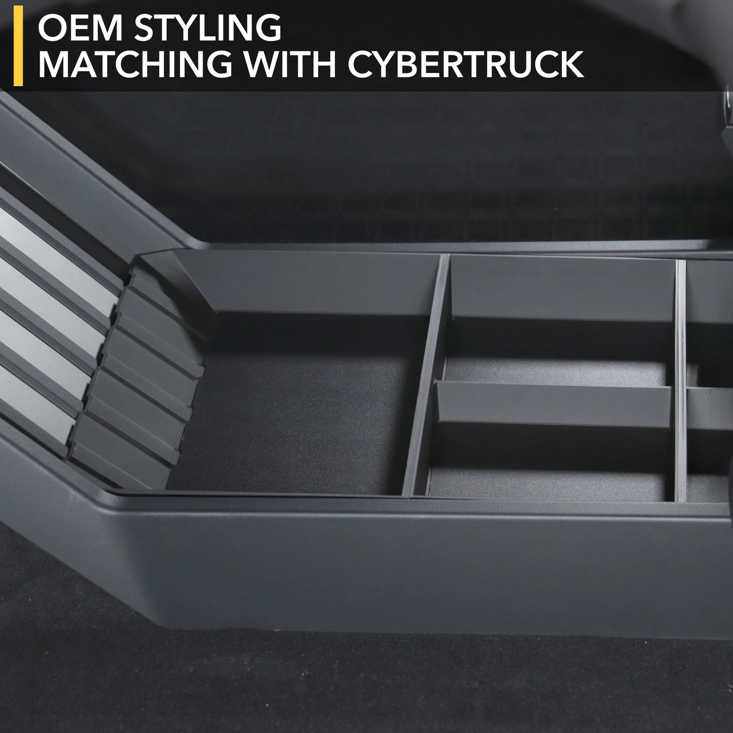 Cybertruck Floor Storage Organizer